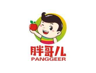 曾翼的胖哥兒人物卡通logo設計logo設計