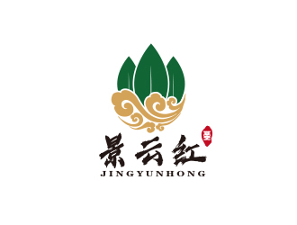 孫金澤的景云紅茶葉品牌logologo設計