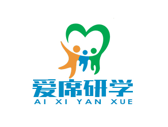 愛席研學logo設計