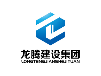 張俊的龍騰建設集團logo設計