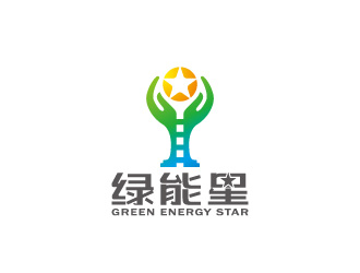 周金進的綠能星logo設計