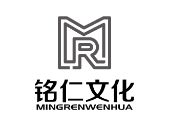 張俊的廣州銘仁文化傳播有限公司logo設(shè)計