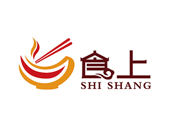 潘樂的食上logo設(shè)計(jì)