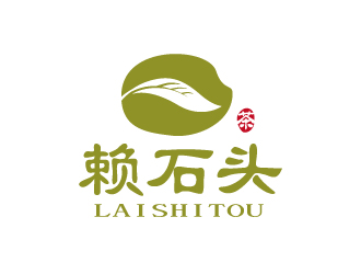 張俊的賴石頭茶葉品牌logo設計logo設計