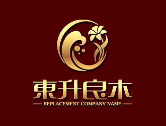 鐘炬的東升良木（北京）花藝有限責任公司logo設計