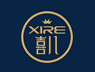 潘樂的喜XIRE淘寶服裝工作室logo設計logo設計