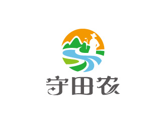 周金進的守田農農產品logo設計