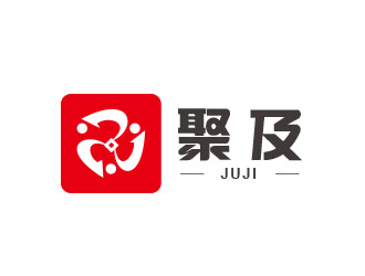 朱紅娟的聚及社交金融APP標志設計logo設計