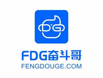 FDG奮斗哥logo設計