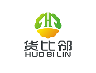 勞志飛的貨比鄰logo設計