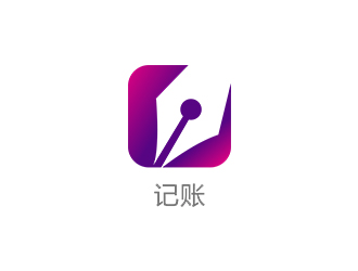 鄭錦尚的記賬logo設計