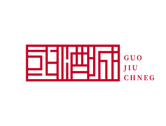 朱可的國(guó)酒城logo設(shè)計(jì)