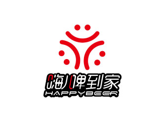 陳川的嗨兒啤到家店鋪logo設(shè)計logo設(shè)計