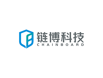 丁小鈺的鏈博科技公司logologo設(shè)計