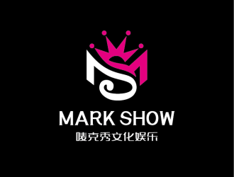 安冬的泉州市嘜克秀文化娛樂有限公司  MARK SHOWlogo設計