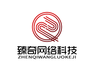 張俊的杭州臻奇網絡科技有限公司logo設計