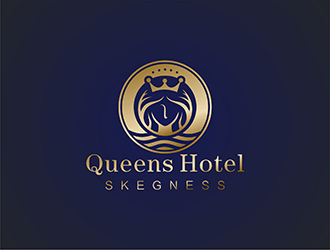 Queens Hotel Skegnesslogo設計