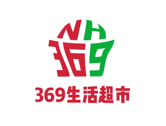 紀玉葉的369生活超市l(wèi)ogo設計