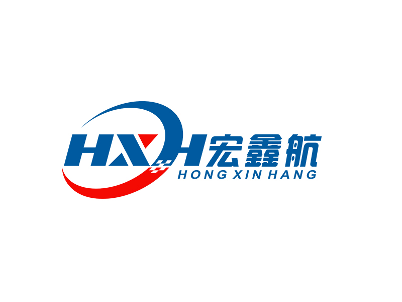 宏鑫航/HXH/hongxinhanglogo設計