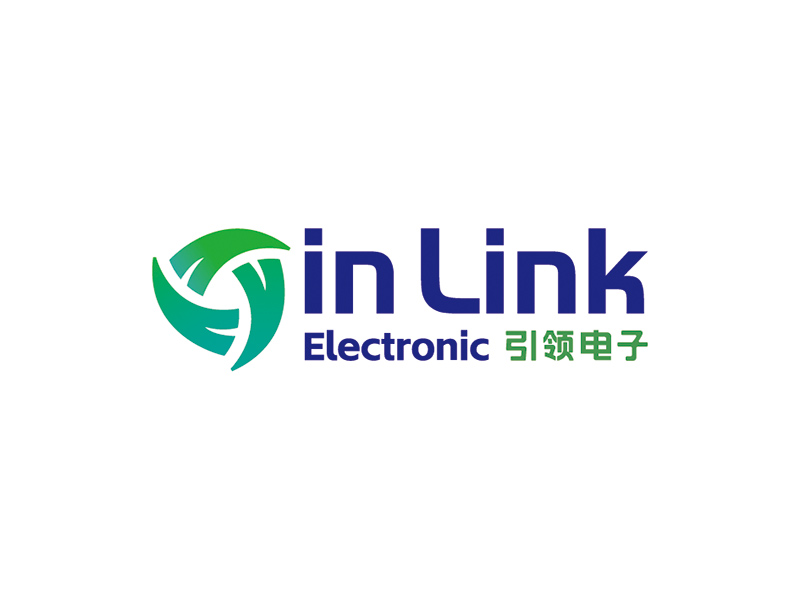 引領(lǐng)電子/Yin-Link Electroniclogo設(shè)計