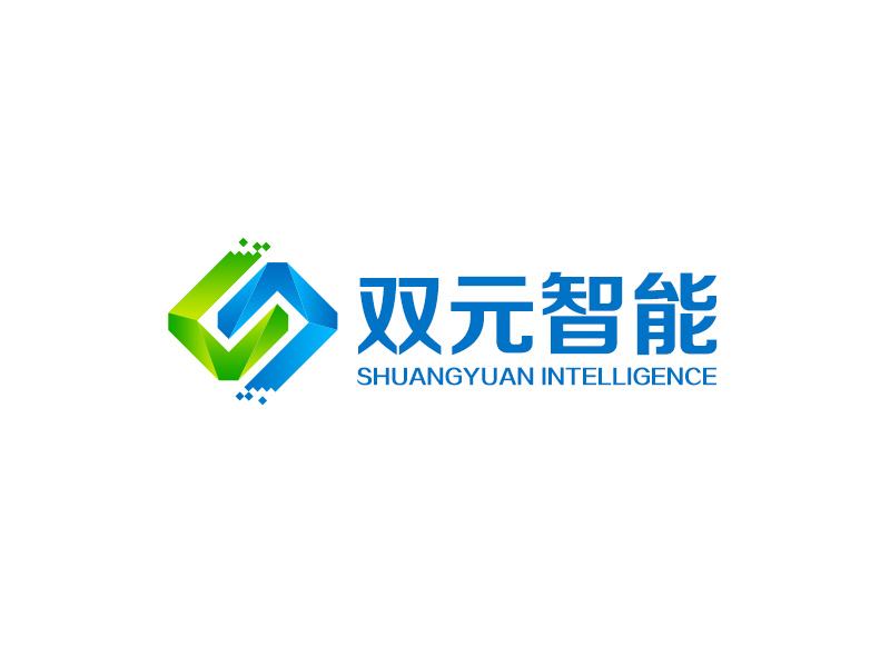 吳曉偉的四川雙元智能科技有限公司logo設(shè)計