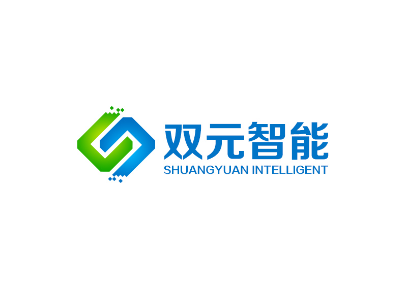 吳曉偉的四川雙元智能科技有限公司logo設(shè)計