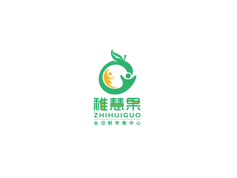 黃安悅的稚慧果logo設計