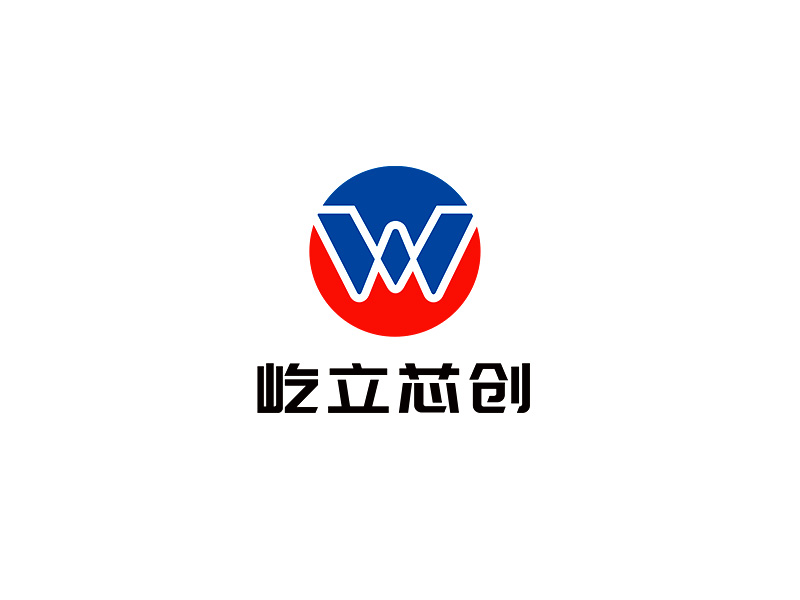 李杰的屹立芯創logo設計