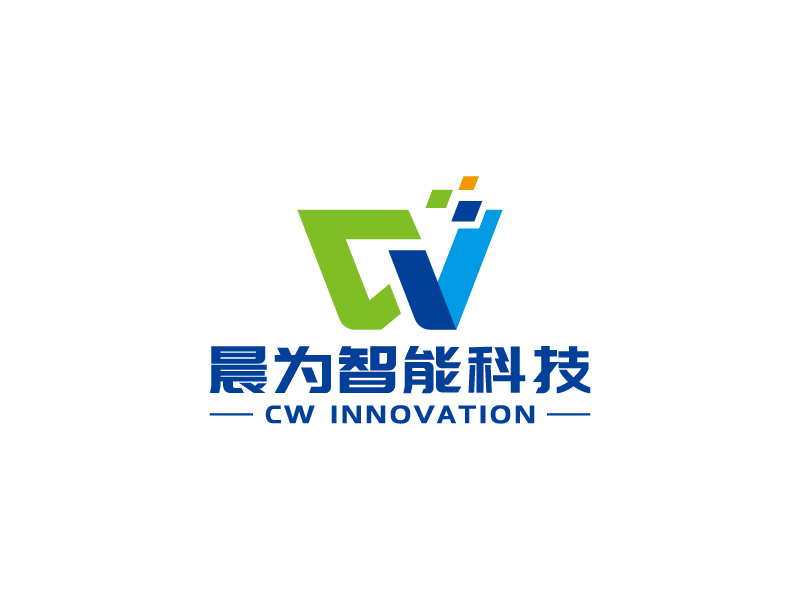 王濤的晨為智能科技 CW Innovationlogo設(shè)計(jì)