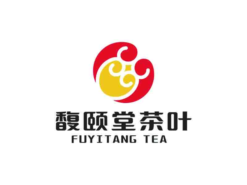 私享者的馥頤堂茶葉logo設計