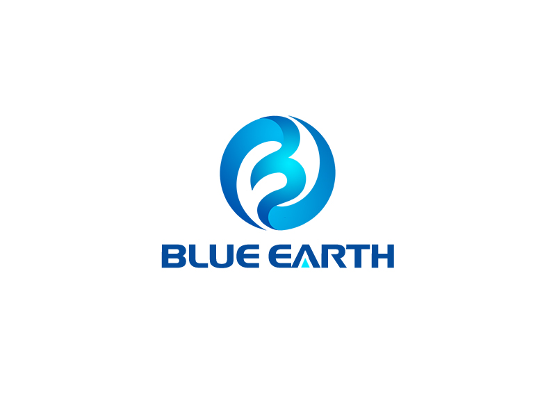 余亮亮的Blue Earth勞保用品行業(yè)logo設(shè)計