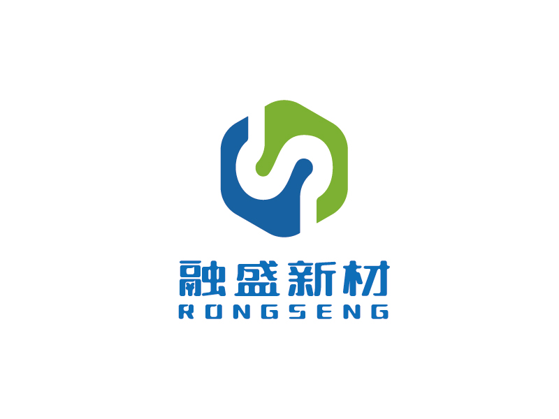 李寧的融盛新材  RONG SENGlogo設計