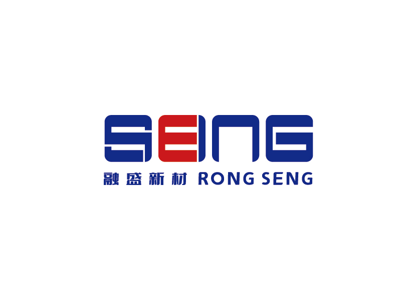 李寧的融盛新材  RONG SENGlogo設計