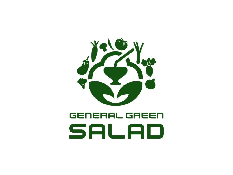 姜彥海的General Green Saladlogo設計