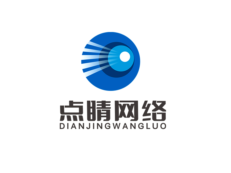 李杰的甘肅點睛網絡科技有限公司logo設計