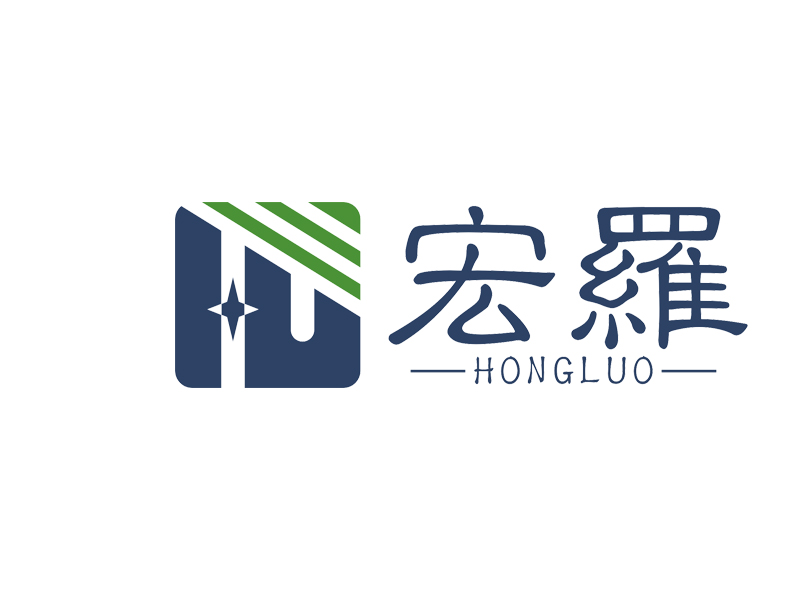 宏羅/上海宏羅建設科技有限公司logo設計