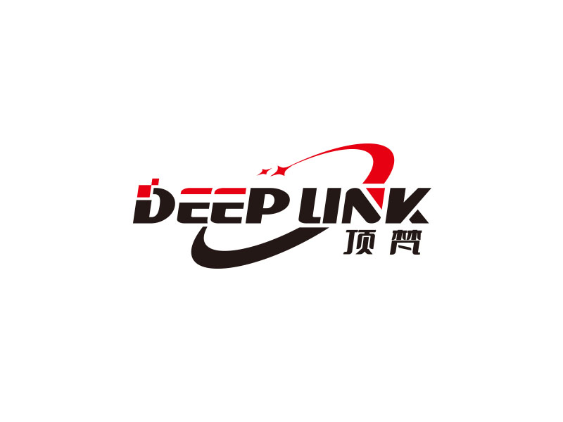 朱紅娟的Deep Link/蘇州頂梵智能科技有限公司logo設計