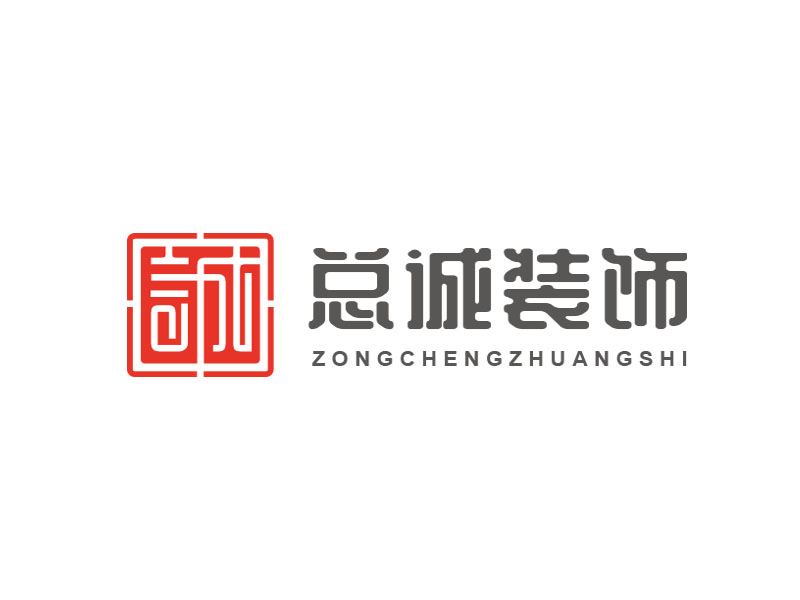 朱紅娟的上海總誠裝飾材料有限公司logologo設計