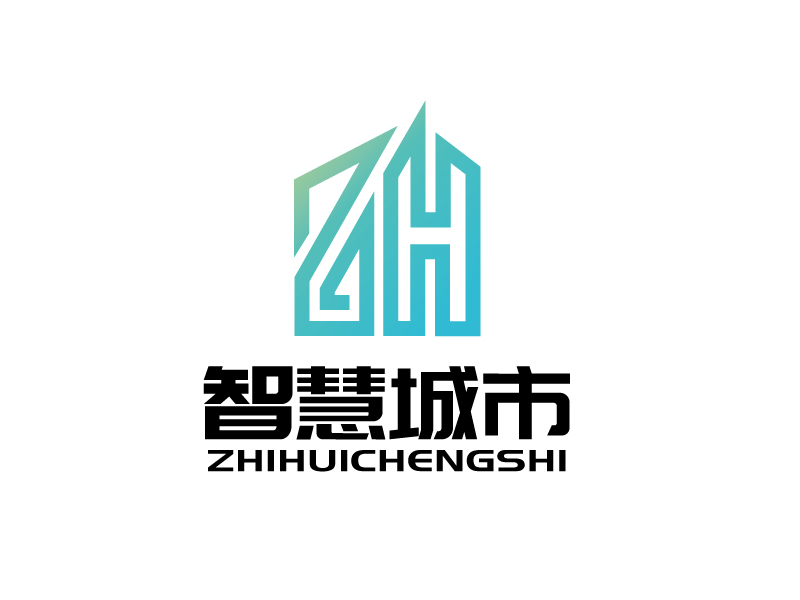 張俊的智慧城市發展有限公司logo設計