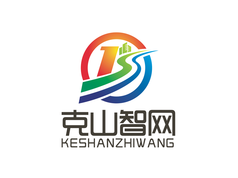 克山智網logo設計