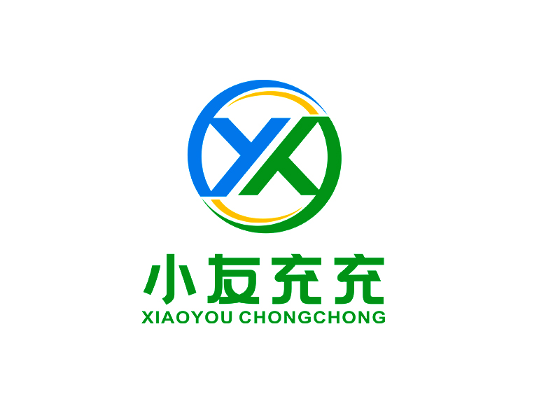 李杰的小友充充logo設計