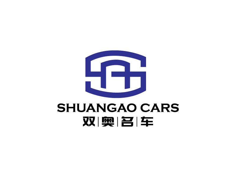 楊忠的雙奧名車logo設計