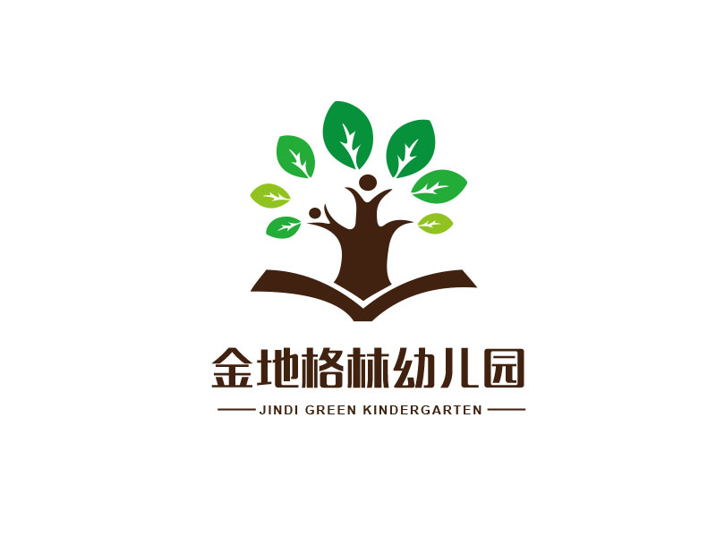 朱紅娟的北京市通州區金地格林幼兒園logo設計