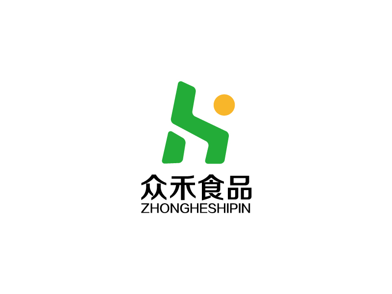 深圳市眾禾食品有限公司logo設計