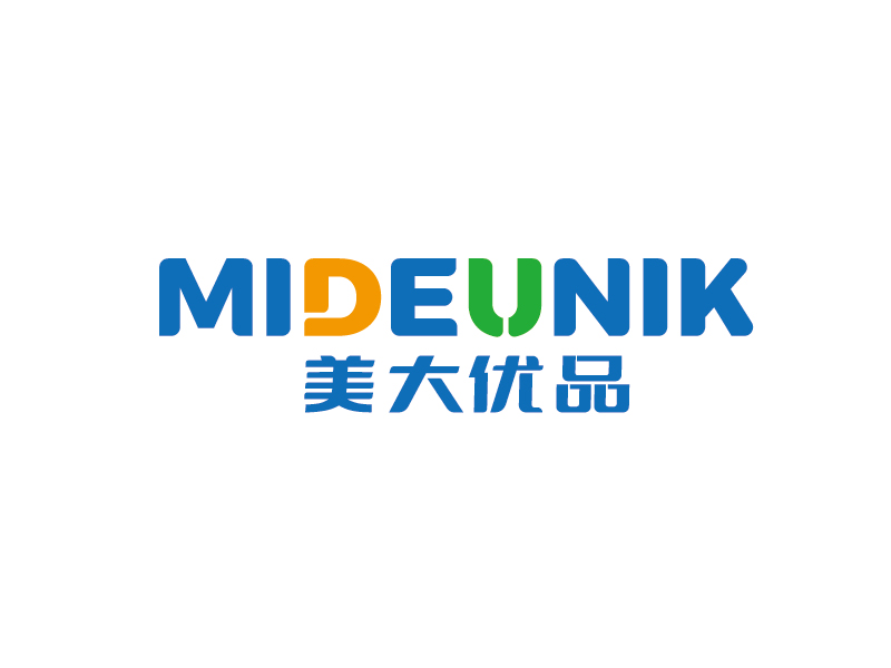 李寧的MideUnik   美大優品logo設計