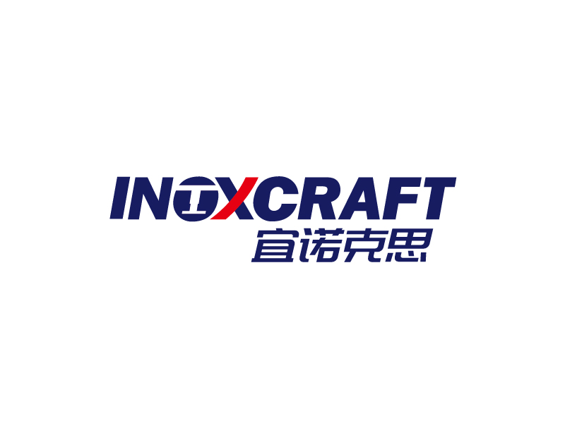 張俊的宜諾克思 INOXCRAFTlogo設(shè)計(jì)