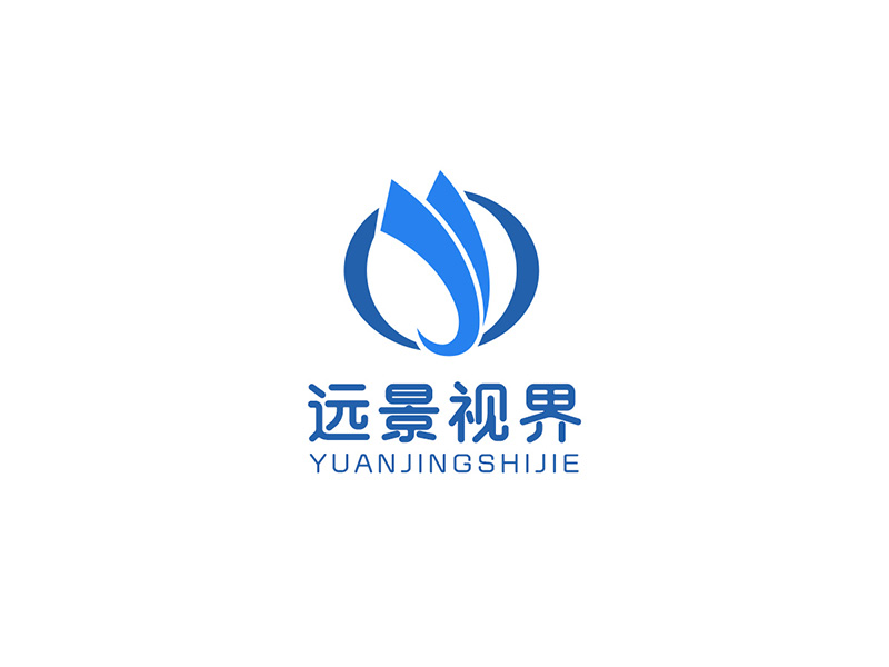 北京遠景視界文化傳媒有限公司logo設計