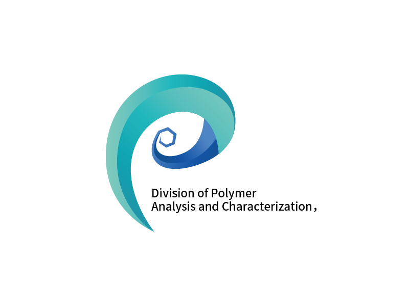 張俊的Division of Polymer Analysis and Characterization，logo設計