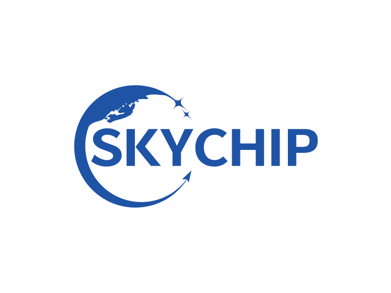 張俊的SKYCHIPlogo設(shè)計