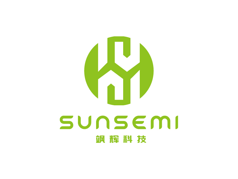 李寧的Sunsemi/颯輝科技(蘇州)有限公司logo設計